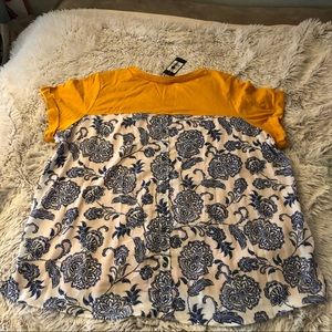 NWT Tommy Hilfiger color combo shirt 3X